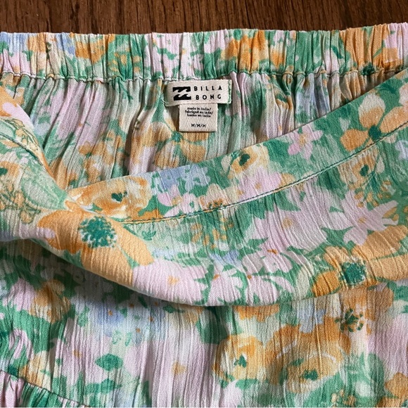 NWT Billabong Soft Rave Maxi Skirt Floral Medium - Picture 4 of 10